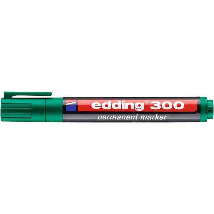 Edding Markör Permanent Yuvarlak Uçlu 1.5-3 MM Yeşil 300