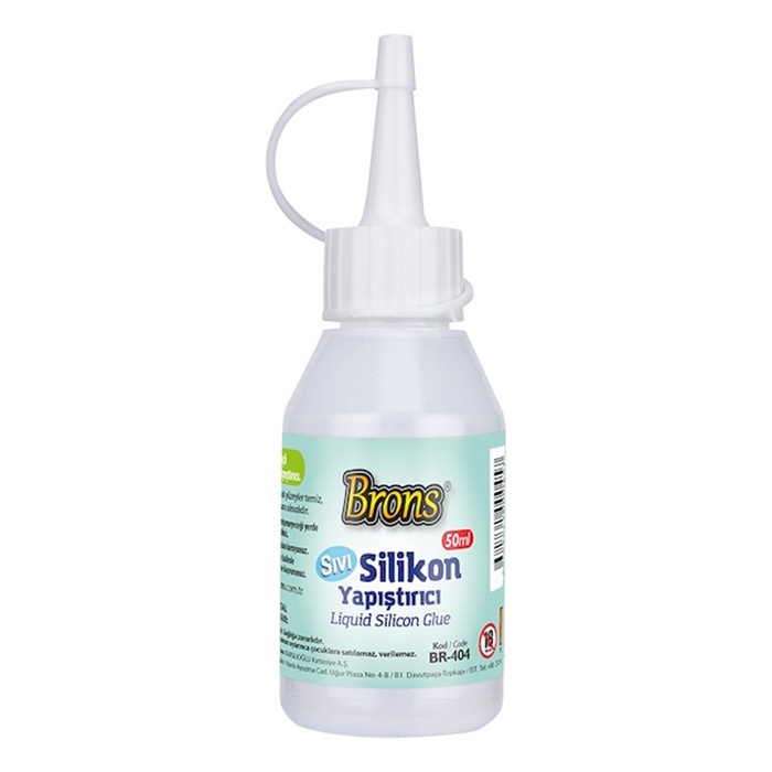 Brons Silikon Sıvı Yapıştırıcı 50 GR BR-404