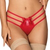 Yanları Lastikli Kırmızı Kadın Fantezi G String