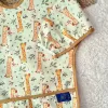 Forest Desenli Sıvı Geçirmez Unisex Aktivite Ve Mama Önlüğü 6-24 Ay