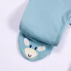 Zürafa Nakışlı Erkek Bebek 4lü Tulum Seti