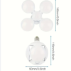 F-1997 Led Futbol Ampul Ufo Ampul E27 28w 360 Derece Katlanır Lamba Ac 220v Lamba