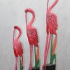 Ahşap 3lü Flamingo Seti Trendy-5