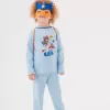 Süper Heros Çanta Ve Maskeli % 100 Pamuk Erkek Çocuk Pijama Takımı