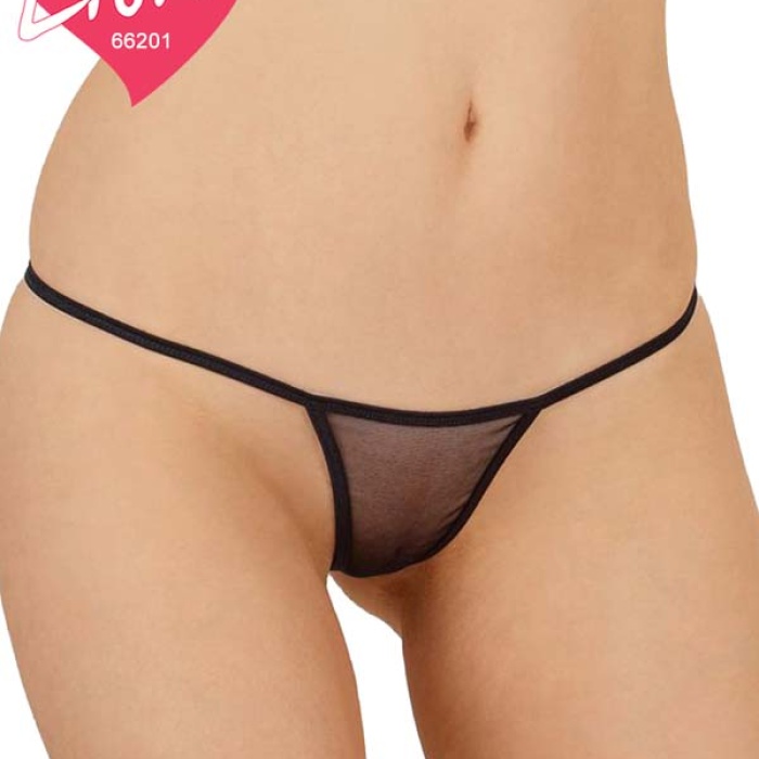 Transparan Büyük Beden G-String