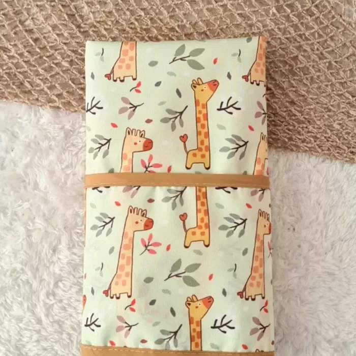 Forest Desenli Sıvı Geçirmez Unisex Aktivite Ve Mama Önlüğü 6-24 Ay