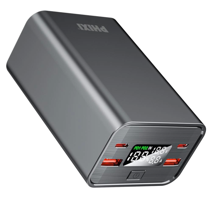 Up180 30.000mah 4 Çıkışlı Lcd Göstergeli Powerbank