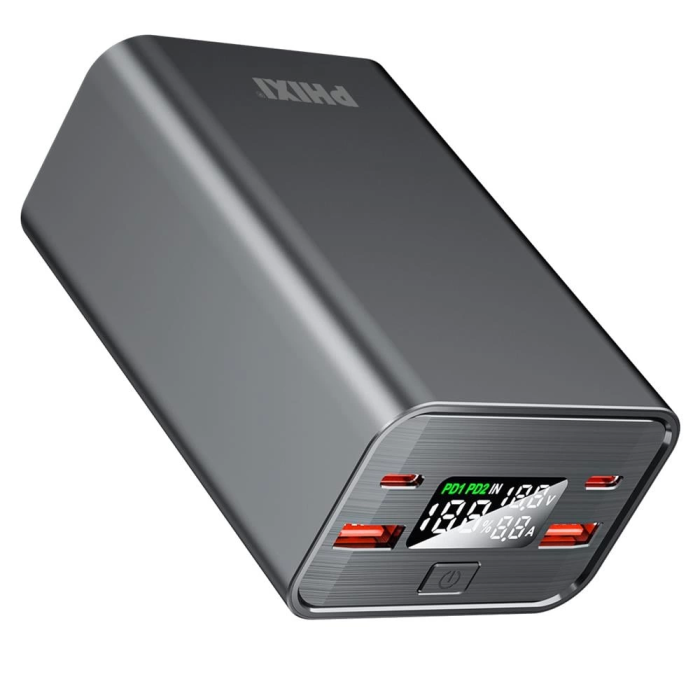 Up180 30.000mah 4 Çıkışlı Lcd Göstergeli Powerbank