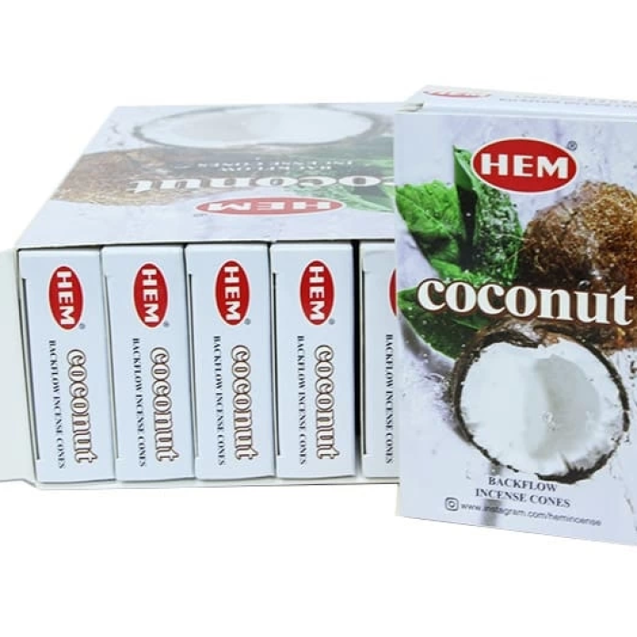 Coconut Back Flow Cones 10lu
