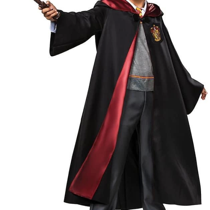 Harry Potter Gryffindor Cübbe Çocuk Boy - Harry Potter Kostümü 9-10 Yaş