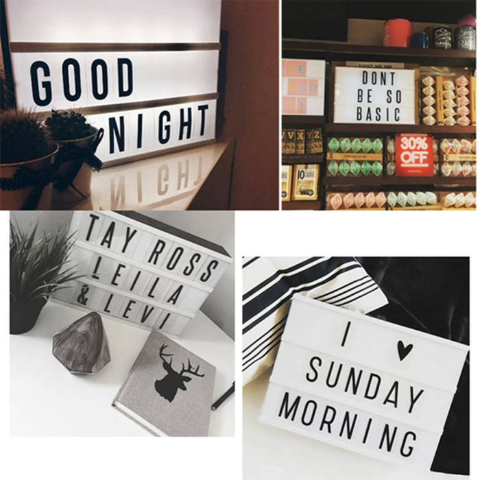 1 Adet A4 Led Işıklı Yazı Panosu Lightbox