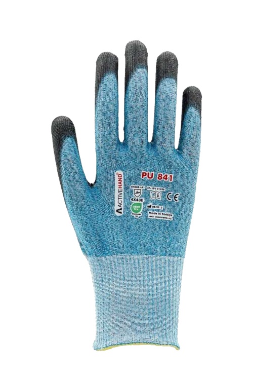 ActiveHand PU-841 Poliüretan Kaplı E Kesilmez Eldiven No:10