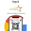 Logolu Masa Üstü NFC ve QR Kodlu Google Yorum ve Puanlama Standı Föylük TASARIM 221