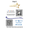 QR Kod Ödeme & NFC Google Yorum Masaüstü Standı TASARIM 322