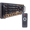 MAGICVOICE MV-1232 2*80W USB/SD BT UK-BALANS 4 MİK GİRİŞ-4 HOP ÇIKIŞLI STEREO KÜP MİXER TRAFOSUZ ANFİ (4172)