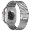 Apple Watch Ultra 49mm Zore Krd-121 Metal Hasır Kordon