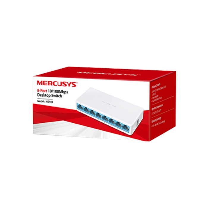 TP-LINK MERCUSYS MS108 10/100 MBPS 8 PORT ETHERNET SWITCH (4172)