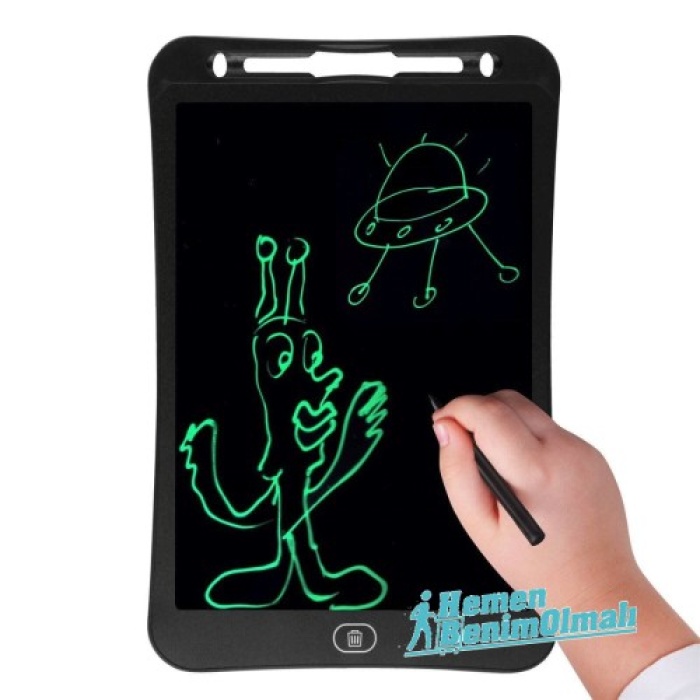 Writing Tablet Lcd 8.5 Inç Uyumlu Dijital Kalemli Çizim Yazı Tahtası Grafik Not Yazma