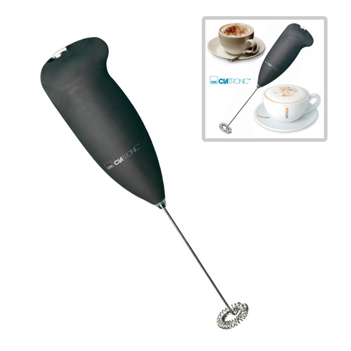 Mini Pilli Portatif Karıştırıcı Cappucino Maker Mikser - Renkli (4549)