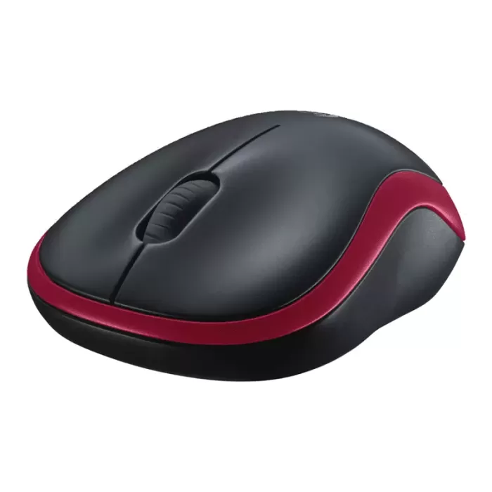 LOGITECH M185 KIRMIZI KABLOSUZ MOUSE (4549)