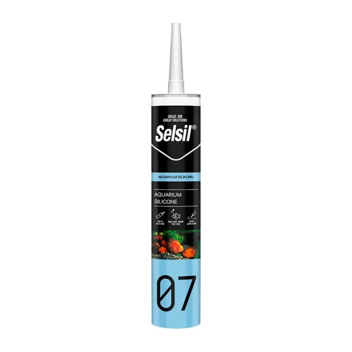 SELSİL 05 MUTFAK VE BANYO SİLİKONU ŞEFFAF 280ML (4172)