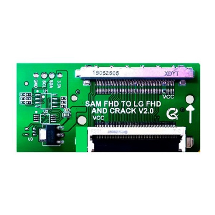 LCD PANEL FLEXİ REPAİR KART HD FPC TO LVDS SAM FHD İN TO LG FHD OUT QK0812B (4172)