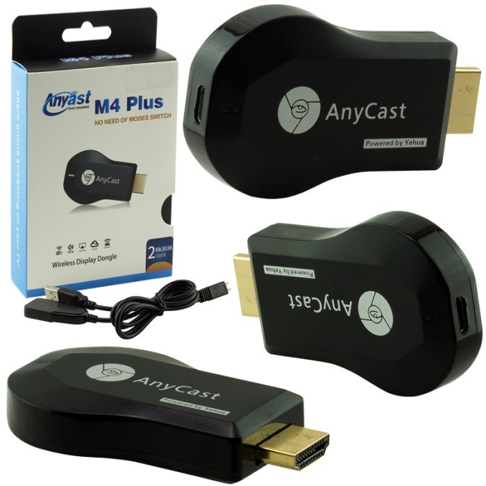 ANYCAST M9 PLUS KABLOSUZ HDMI GÖRÜNTÜ + SES AKTARICI (4172)