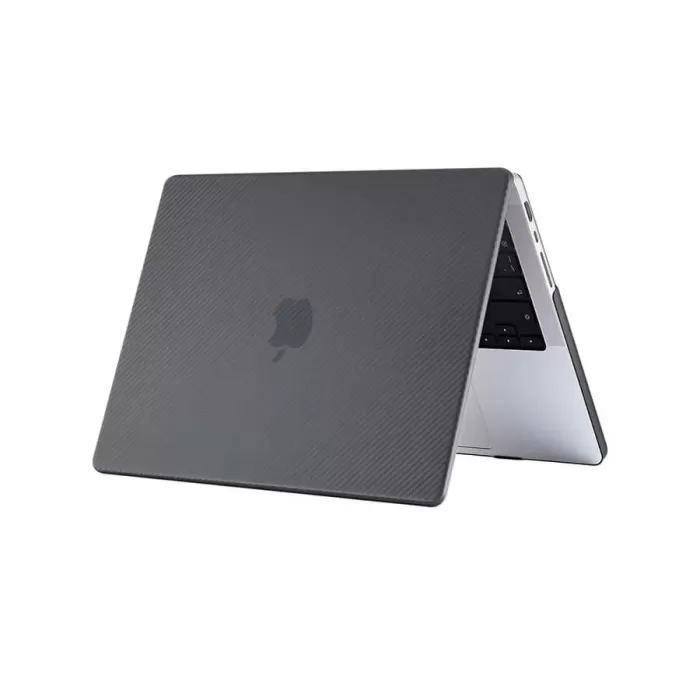 Apple Macbook Pro 14.2 2023 A2779 Zore Msoft Carbon Fiber Tasarımlı Kapak