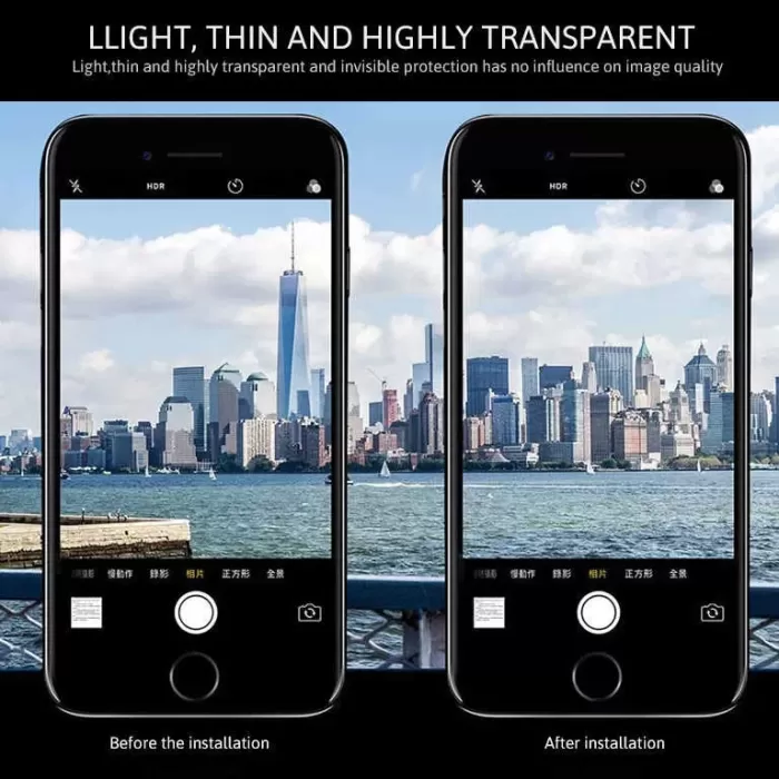 Apple İphone 7 Zore Kamera Lens Koruyucu Cam Filmi