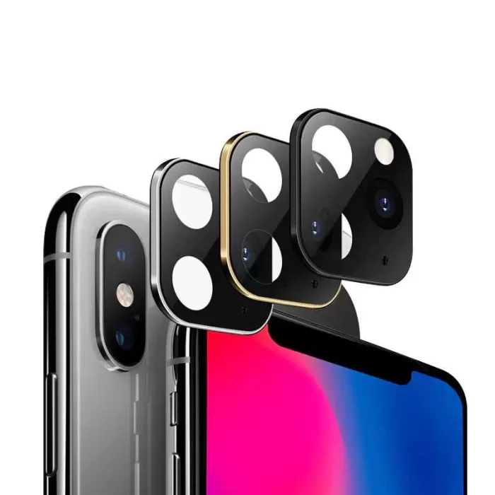 Apple İphone X Cp-03 Zore İphone 11 Pro Max Kamera Lens Dönüştürücü