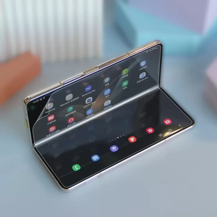 Galaxy Z Fold 5 Zore Hizalama Aparatlı S-fit Body Ekran Koruyucu