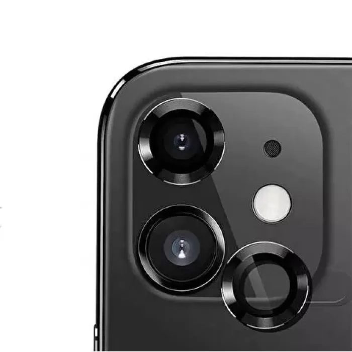 Apple İphone 12 Zore Cl-12 Premium Safir Parmak İzi Bırakmayan Anti-reflective Kamera Lens Koruyucu