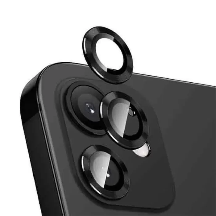 Apple İphone 12 Mini Zore Cl-12 Premium Safir Parmak İzi Bırakmayan Anti-reflective Kamera Lens Koruyucu