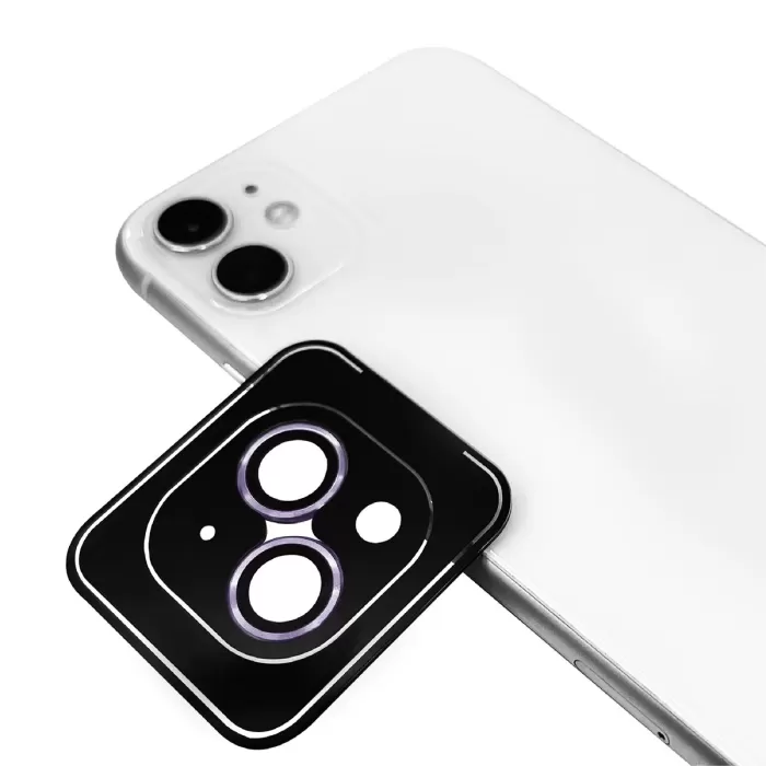 Apple İphone 12 Mini Zore Cl-11 Safir Parmak İzi Bırakmayan Anti-reflective Kamera Lens Koruyucu