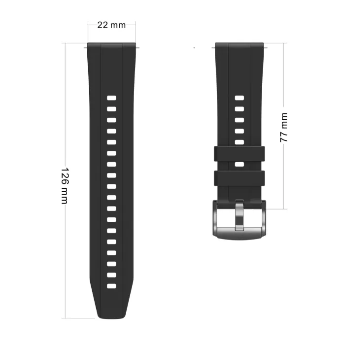 Huawei Gt4 41mm Zore Krd-95 22mm Silikon Kordon