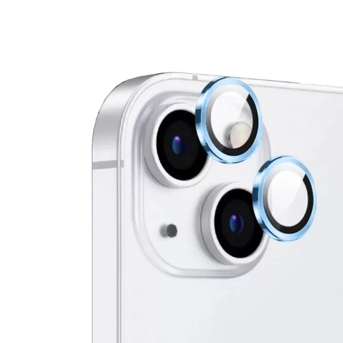 Apple İphone 14 Plus Zore Cl-12 Premium Safir Parmak İzi Bırakmayan Anti-reflective Kamera Lens Koruyucu