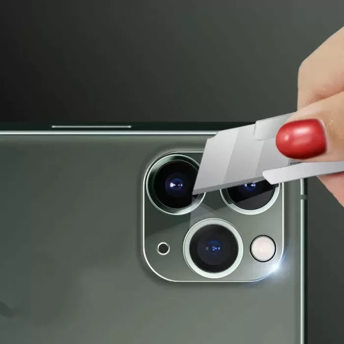 Apple İphone 12 Pro Zore Kamera Lens Koruyucu Cam Filmi