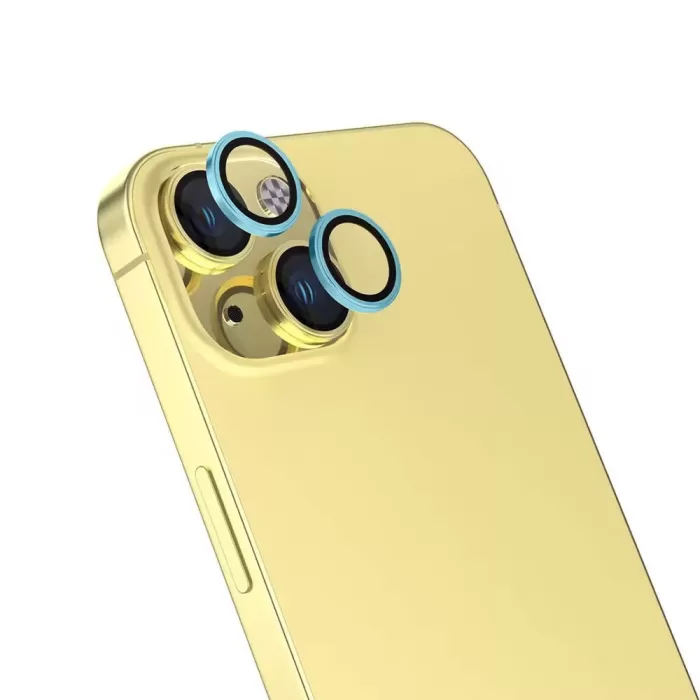 Apple İphone 16 Zore Cl-15 Parmak İzi Bırakmayan Anti-reflective Kamera Lens Koruyucu