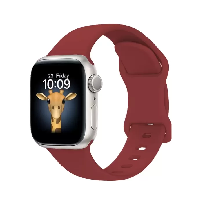 Apple Watch 10 42mm Zore Krd-131 Silikon Kordon Strap Kayış