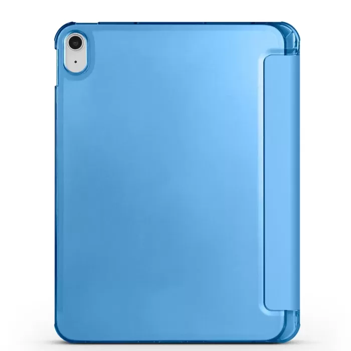 Apple İpad Air 10.9 2022 (10.nesil) Zore Smart Cover Kalem Bölmeli Standlı 1-1 Kılıf