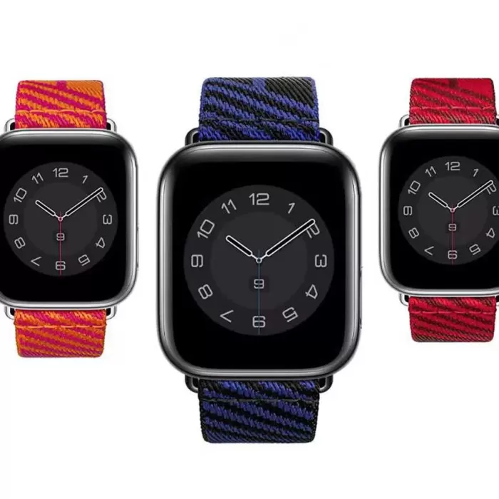 Apple Watch 38mm Krd-51 Hasır Kordon