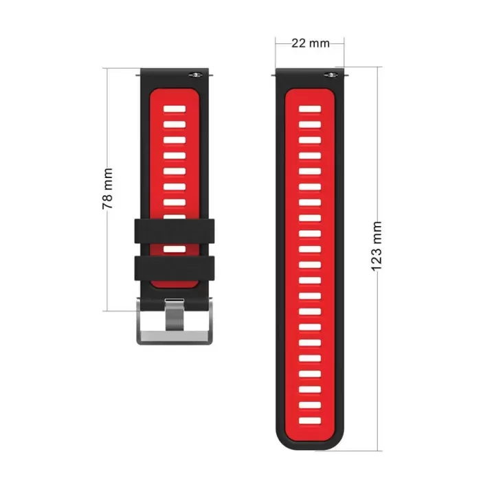 Gear S3 Krd-55 Silikon Kordon