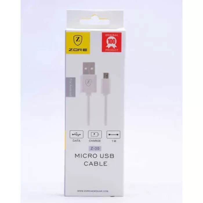 Zore Pres Micro Usb Kablo Z-30