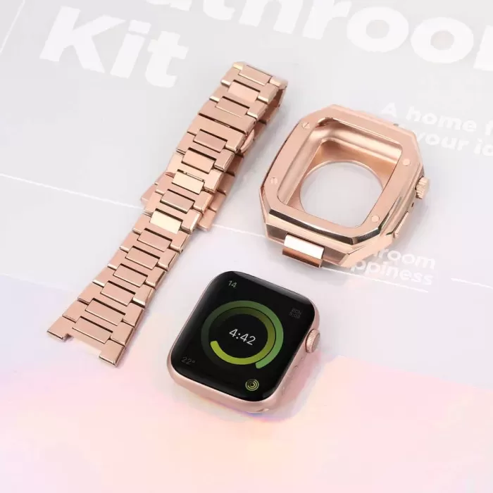 Apple Watch 44mm Zore Krd-64 Metal Kordon