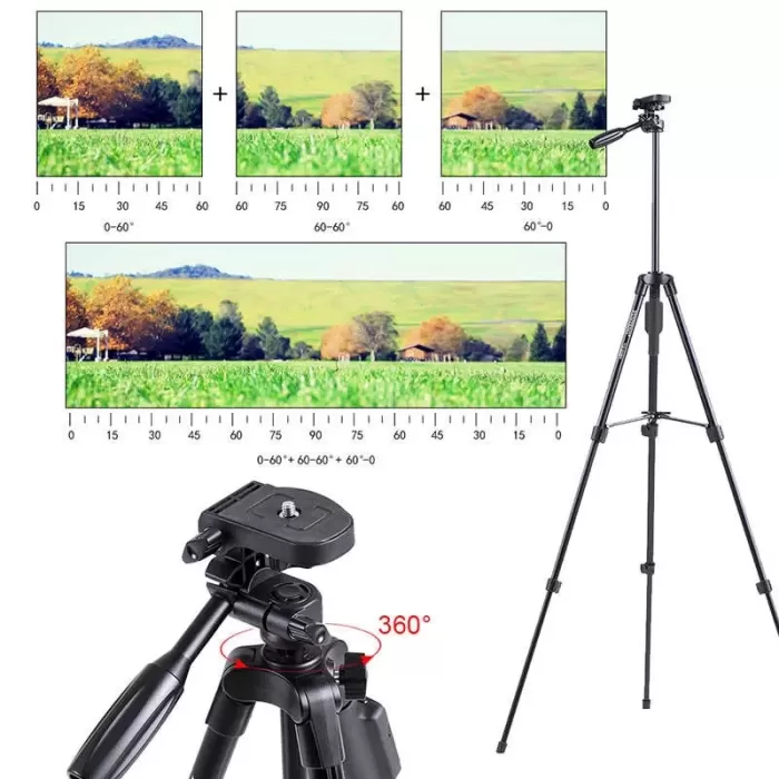 Zore Yunteng Vct 5208 A Kalite Telefon Tripod