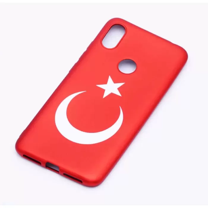 Xiaomi Redmi S2 Kılıf Zore Bayrak Silikon