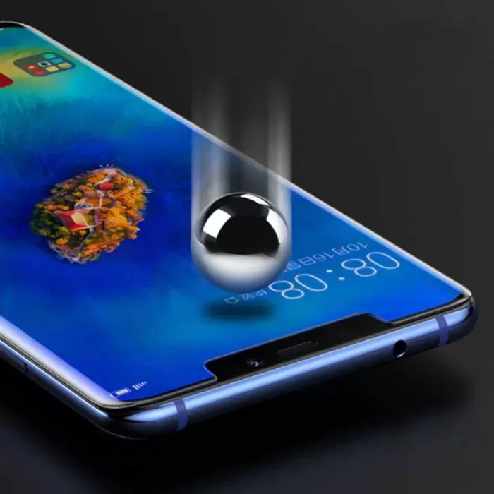 Huawei Mate 20 Lite Zore Kenarları Kırılmaya Dayanıklı Cam Ekran Koruyucu