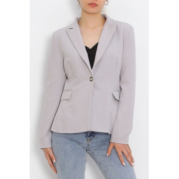 Blazer Ceket Gri