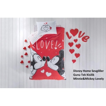 Minnie  Lovely Tek Kişilik Nevresim Takımı