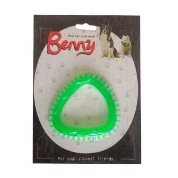 Benny Köpek Oyuncağı Üçgen 8 x 8.5 cm Yeşil